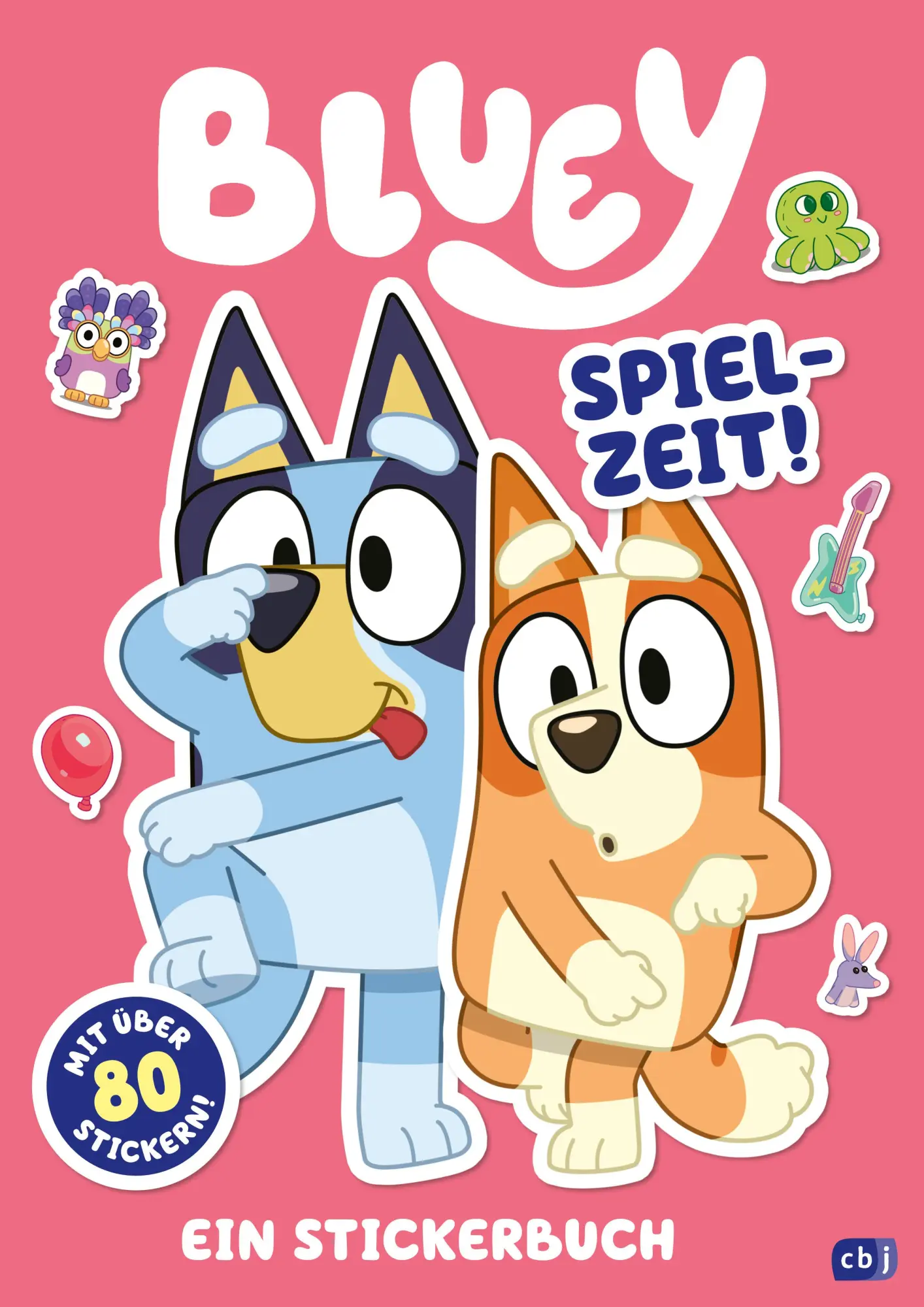 Cover: 9783570182529 | BLUEY - Spielzeit | Mit 80 bunten BLUEY-Stickern | Broschüre | 16 S.