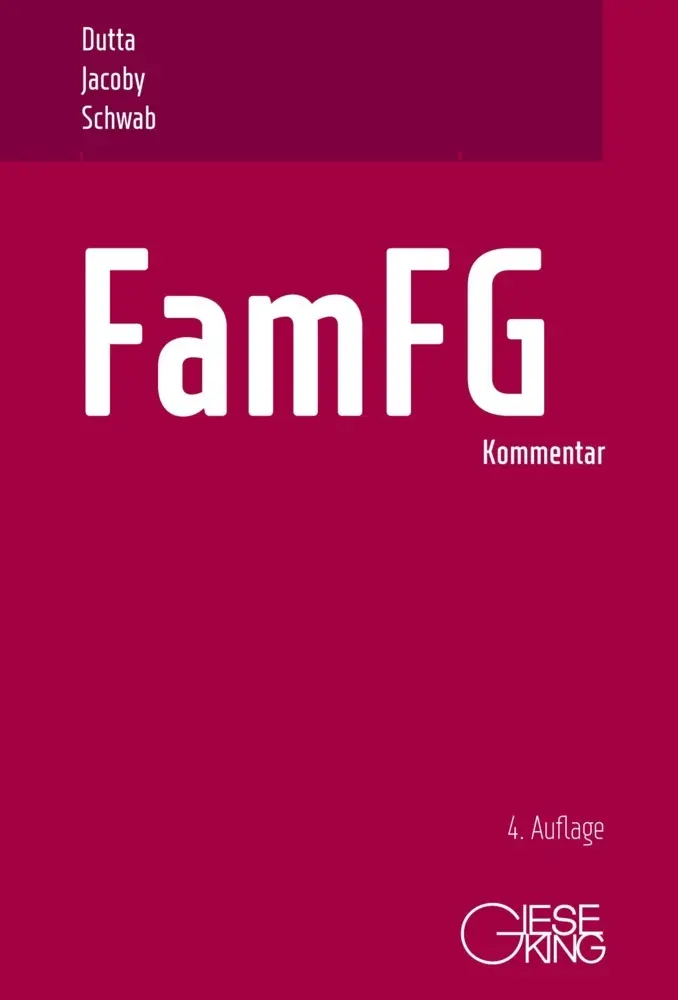Cover: 9783769412529 | FamFG | Kommentar | Anatol Dutta (u. a.) | Buch | LIX | Deutsch | 2021