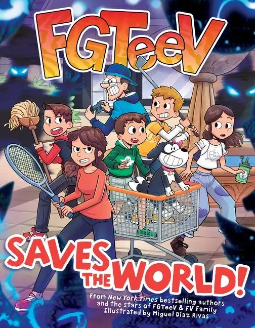 Cover: 9780063042629 | Fgteev Saves the World! | A Graphic Novel | Fgteev | Taschenbuch
