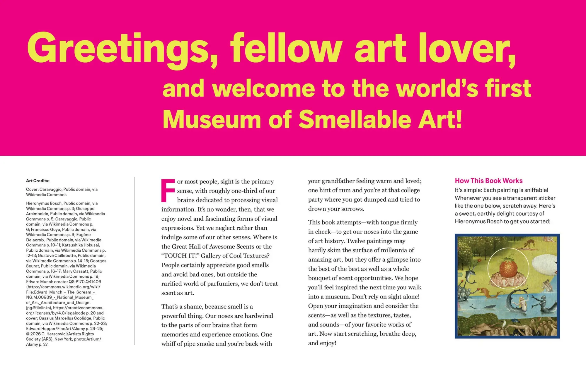 Bild: 9781523532629 | Scratch and Sniff Art History | Elizabeth Lunday | Buch | Gebunden