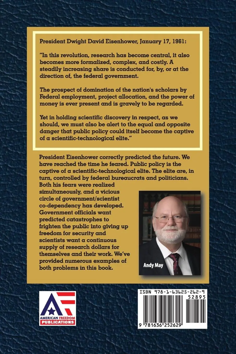 Rückseite: 9781636252629 | POLITICS AND CLIMATE CHANGE | A HISTORY | Andy May | Taschenbuch