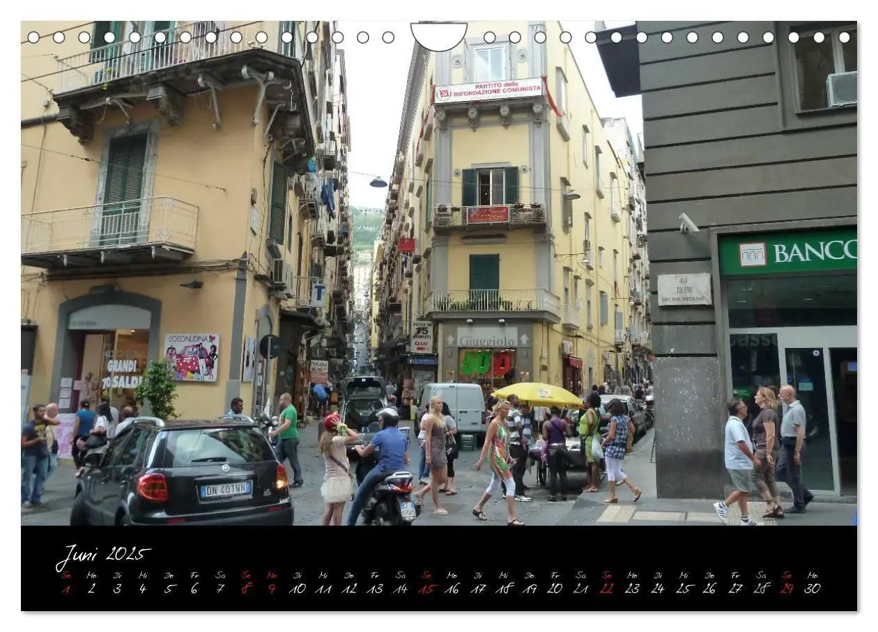 Bild: 9783435842629 | Neapel sehen und sterben (Wandkalender 2025 DIN A4 quer), CALVENDO...