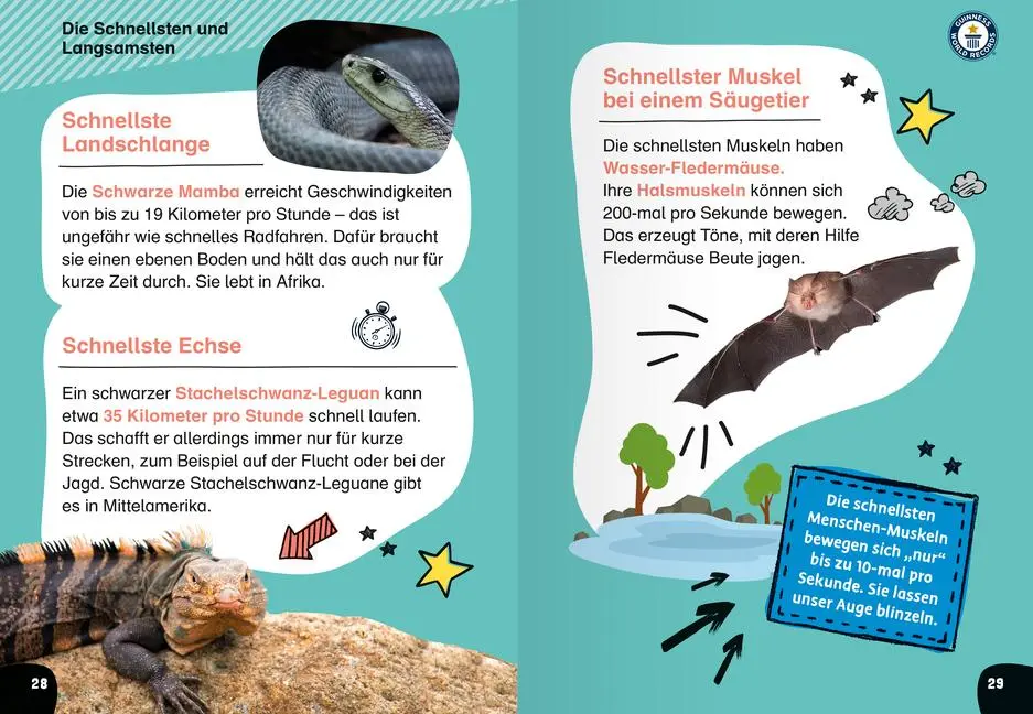 Bild: 9783473462629 | Guinness World Records - Tiere | Buch | 64 S. | Deutsch | 2023