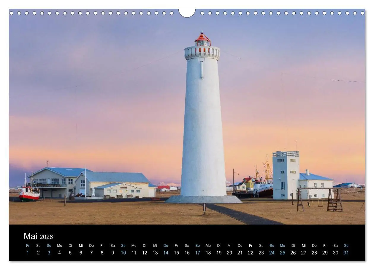 Bild: 9783516022629 | Traumziel Island 2026 (Wandkalender 2026 DIN A3 quer), CALVENDO...