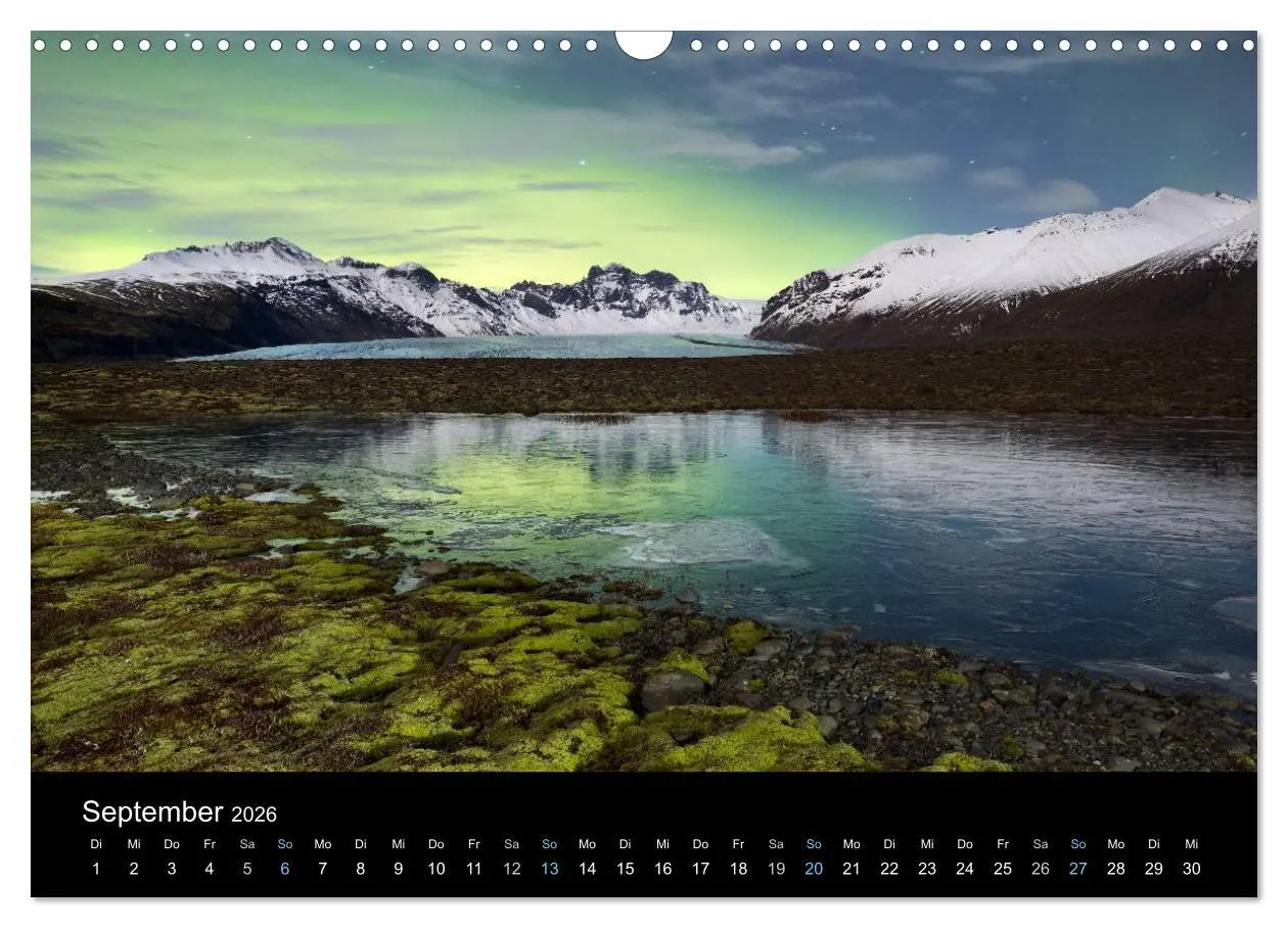 Bild: 9783516022629 | Traumziel Island 2026 (Wandkalender 2026 DIN A3 quer), CALVENDO...