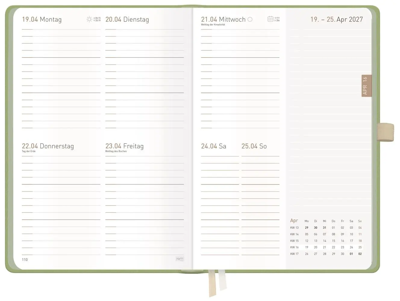 Bild: 4029357112729 | Chäff-Timer Deluxe A5 2027 | Häfft-Verlag GmbH | Kalender | Deutsch