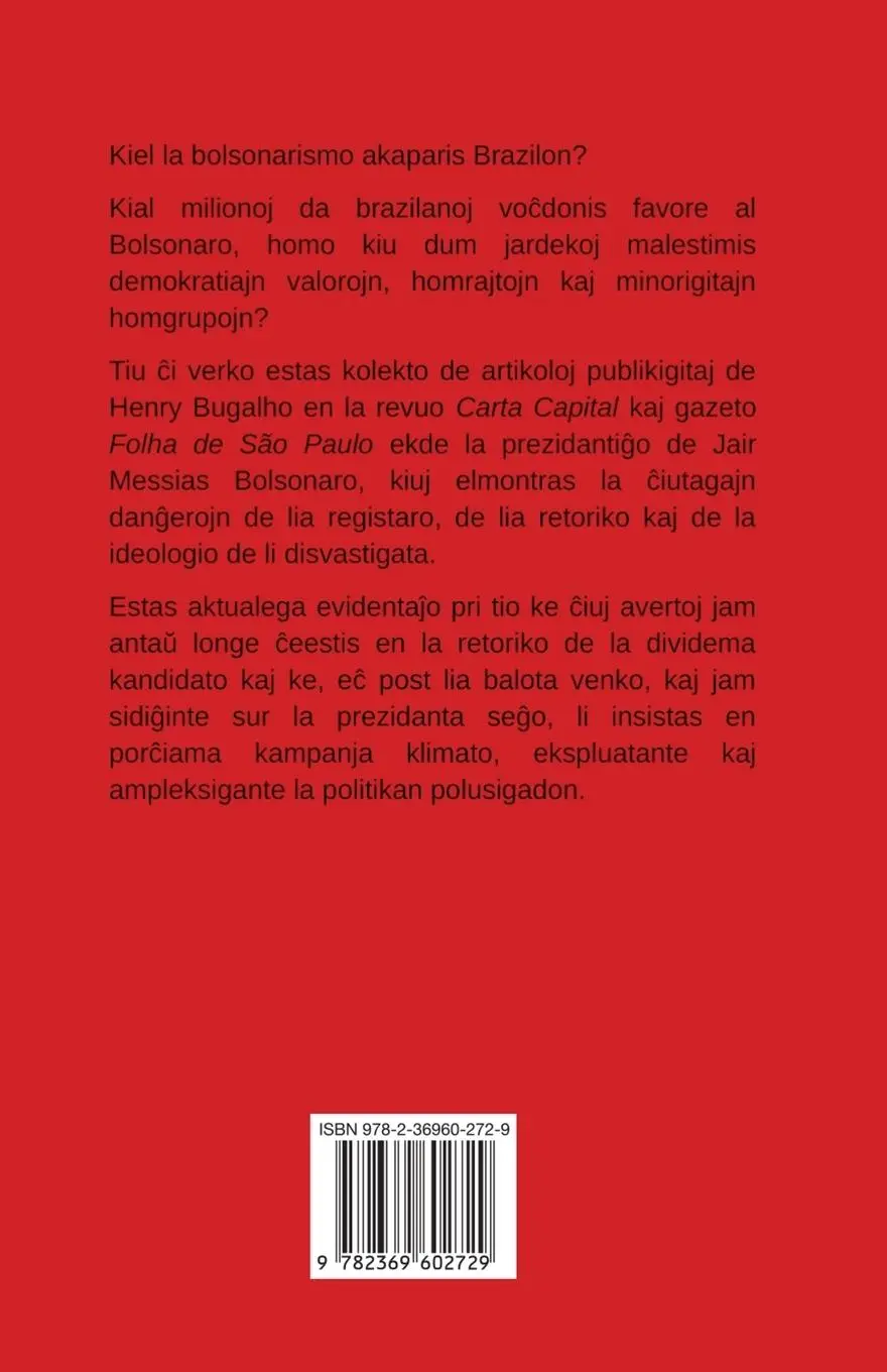 Rückseite: 9782369602729 | MIA FAKO ESTAS MORTIGI | Kiel la bolsonarismo konkeris Brazilon | Buch