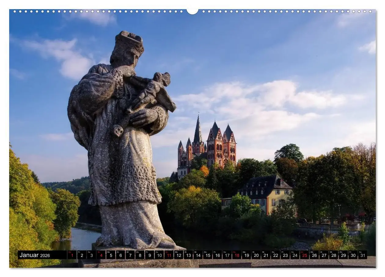 Bild: 9783516012729 | Die Lahn - Zauberhafte Orte rund um Limburg (Wandkalender 2026 DIN...