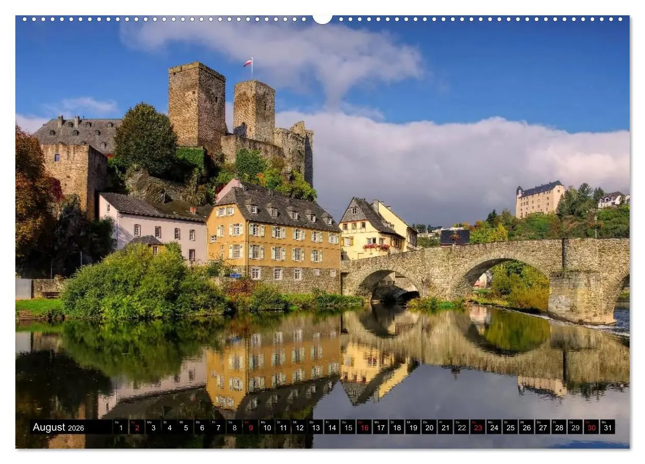 Bild: 9783516012729 | Die Lahn - Zauberhafte Orte rund um Limburg (Wandkalender 2026 DIN...