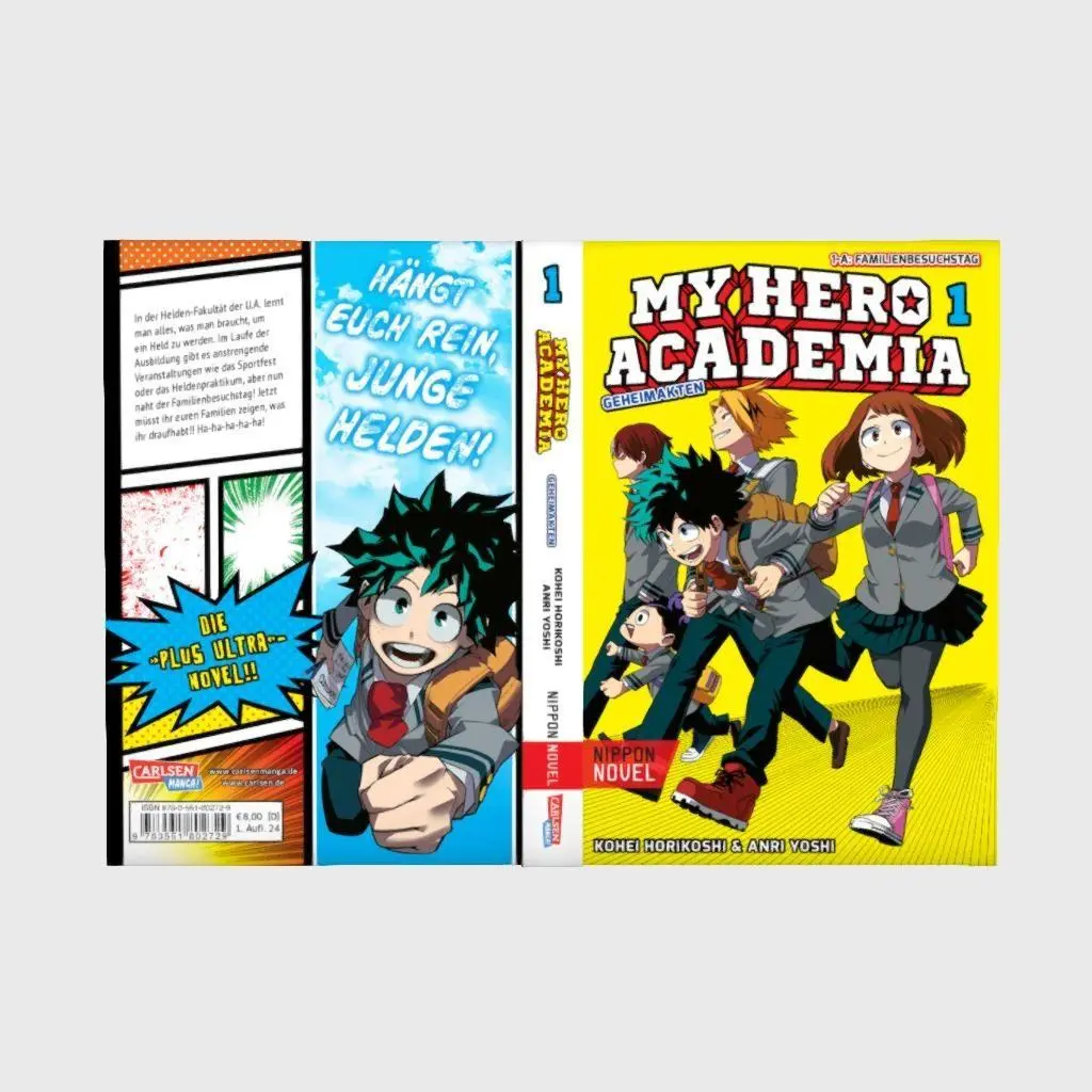 Bild: 9783551802729 | My Hero Academia Nippon Novel 1: My Hero Academia Novel 1 | Buch