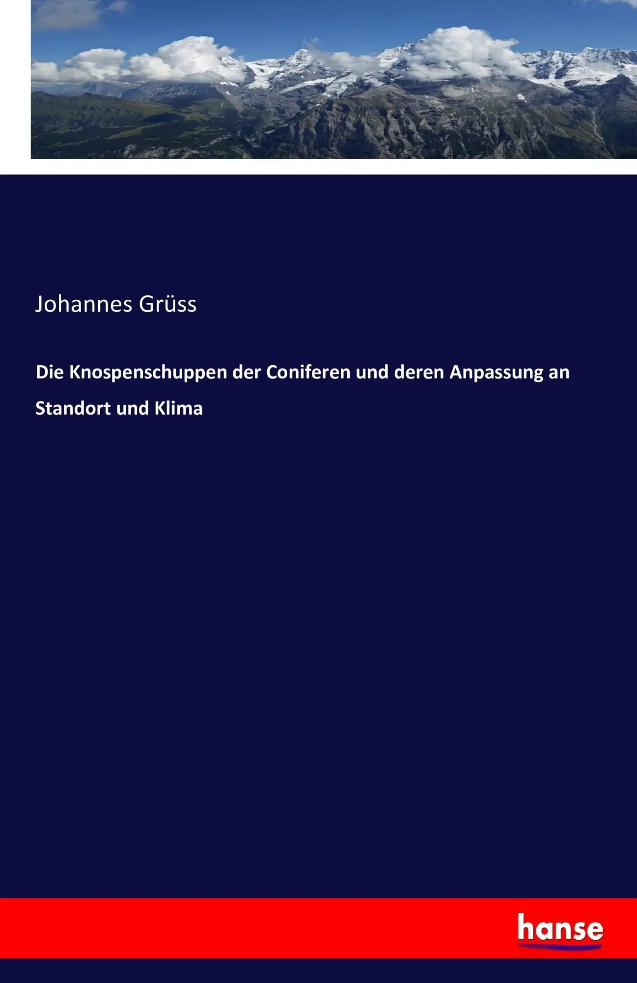 Cover: 9783743412729 | Die Knospenschuppen der Coniferen und deren Anpassung an Standort...