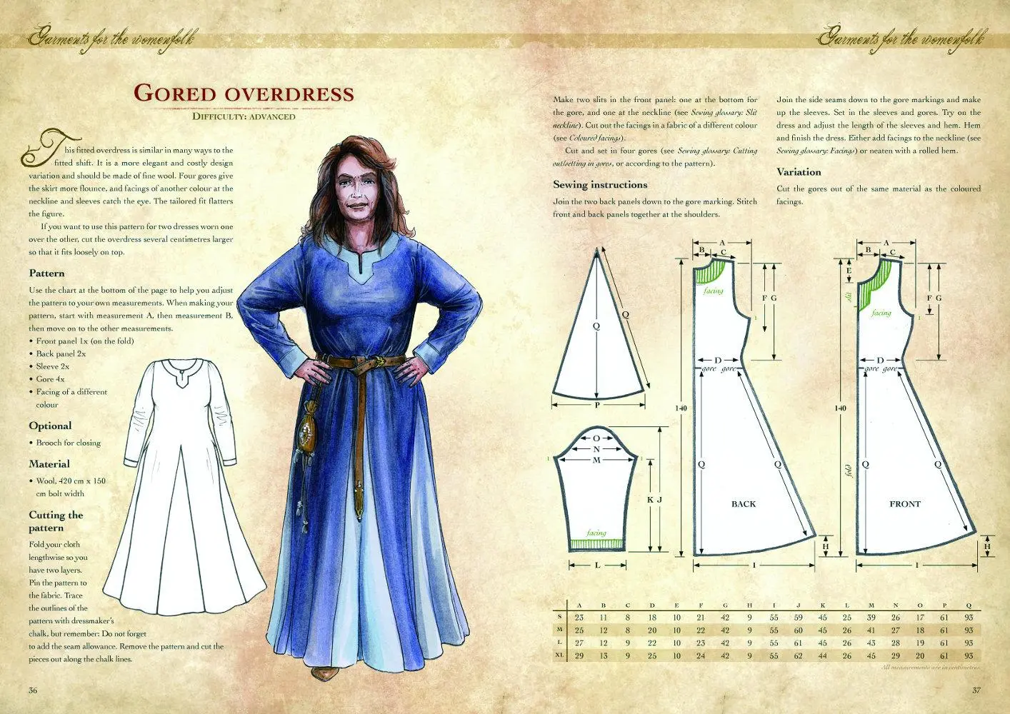 Bild: 9783938922729 | Make Your Own Medieval Clothing - Viking Garments | Carola Adler
