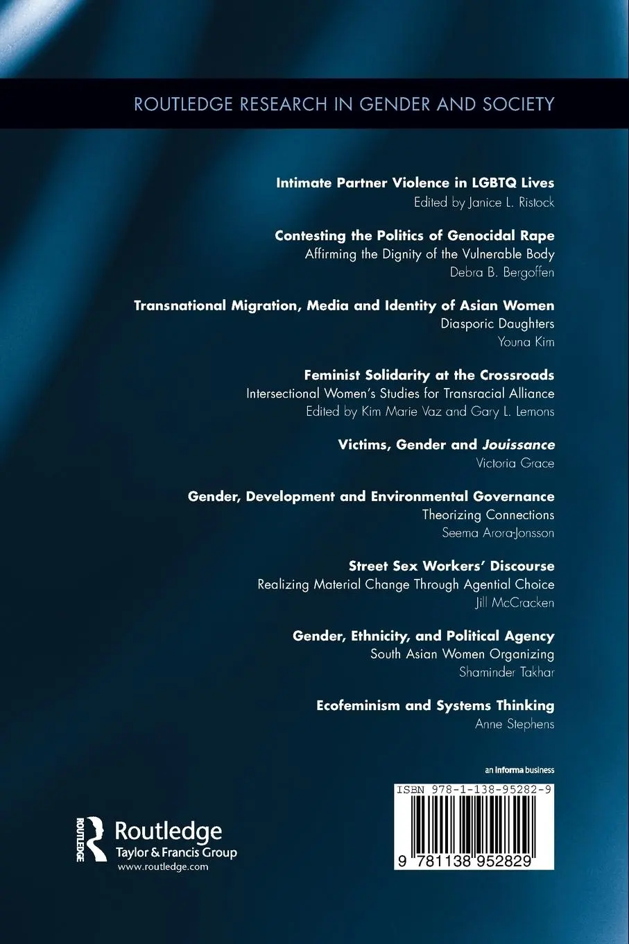 Rückseite: 9781138952829 | Ecofeminism and Systems Thinking | Anne Stephens | Taschenbuch | 2015