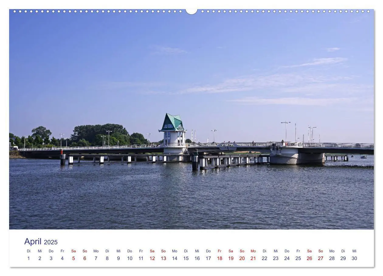 Bild: 9783435442829 | Radtouren ab Eckernförde (Wandkalender 2025 DIN A2 quer), CALVENDO...