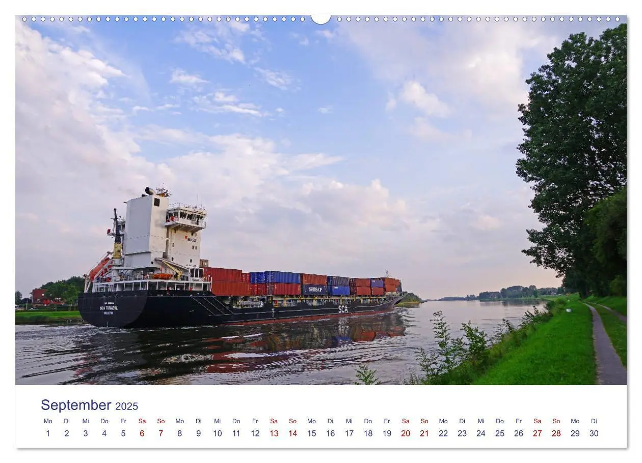 Bild: 9783435442829 | Radtouren ab Eckernförde (Wandkalender 2025 DIN A2 quer), CALVENDO...