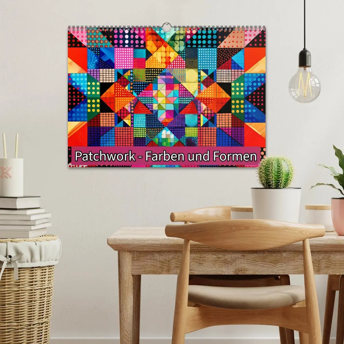 Bild: 9783457392829 | Patchwork - Farben und Formen (Wandkalender 2026 DIN A3 quer),...