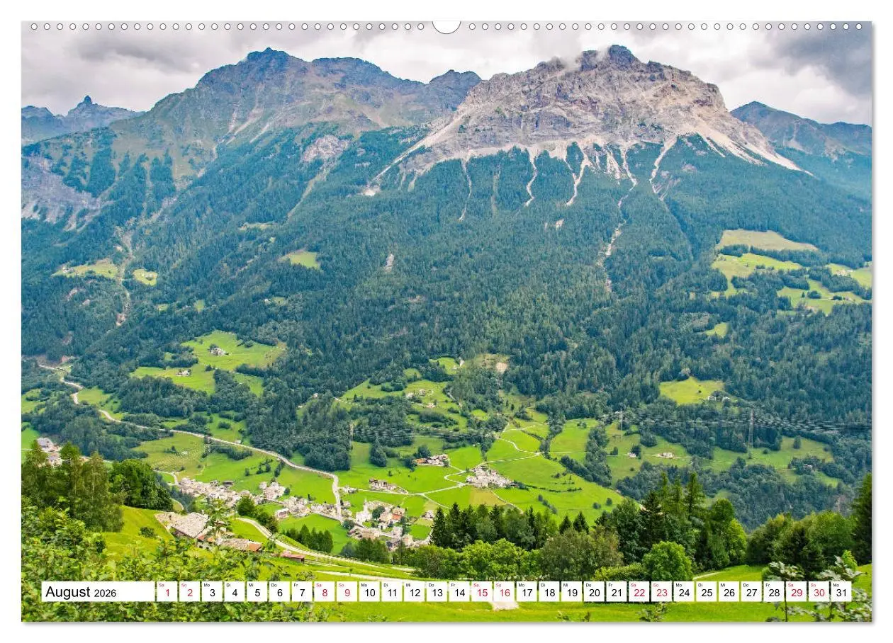 Bild: 9783457772829 | Rhätische Bahn - Fahrt durch die Bündner Alpen (Wandkalender 2026...