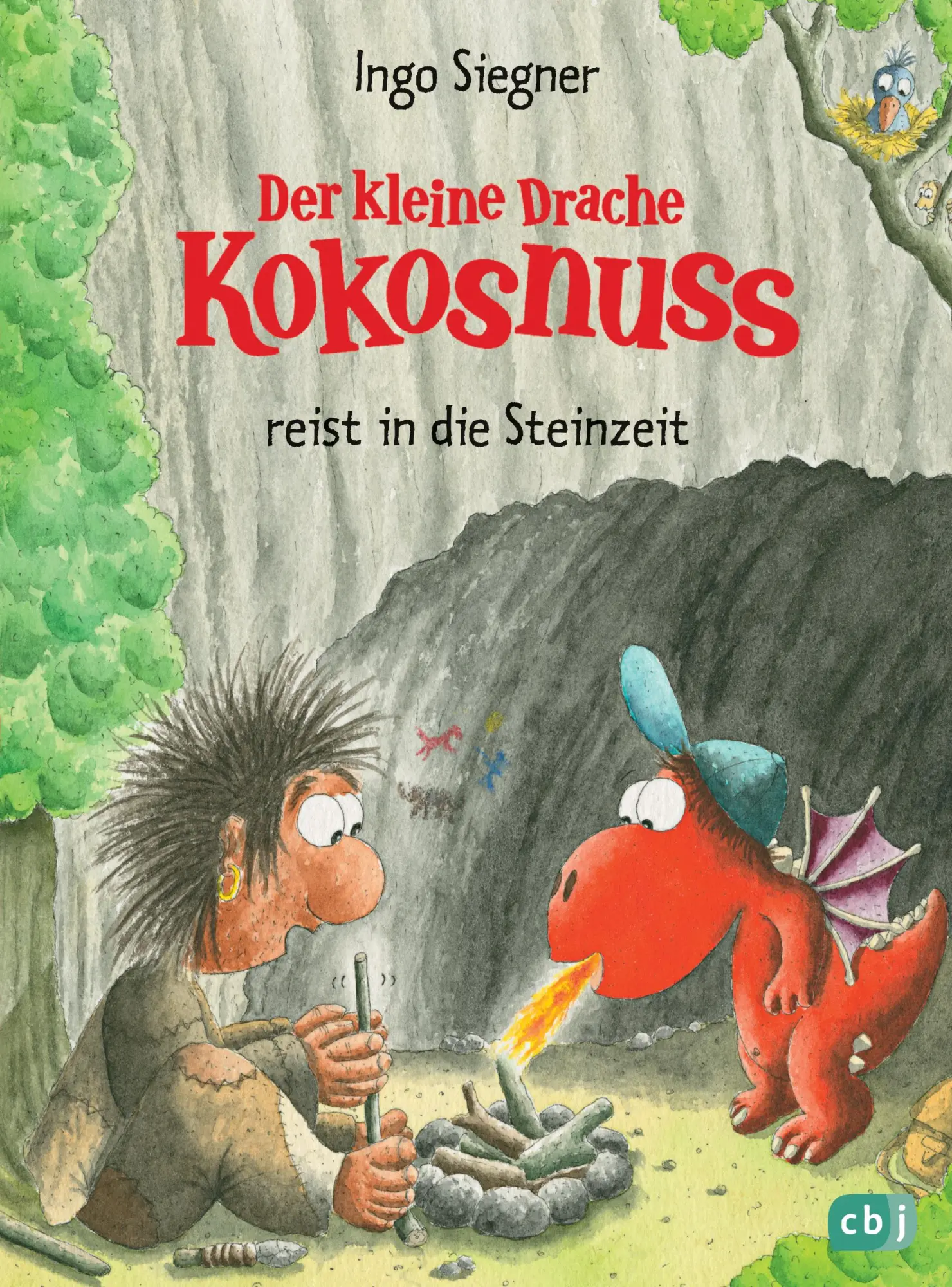 Cover: 9783570152829 | Der kleine Drache Kokosnuss 18 reist in die Steinzeit | Ingo Siegner