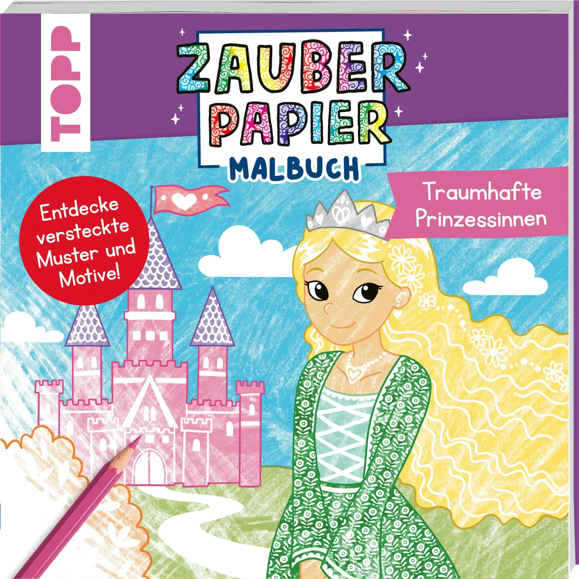 Cover: 9783735892829 | Zauberpapier Malbuch Traumhafte Prinzessinnen | Mimi Hecher | Buch