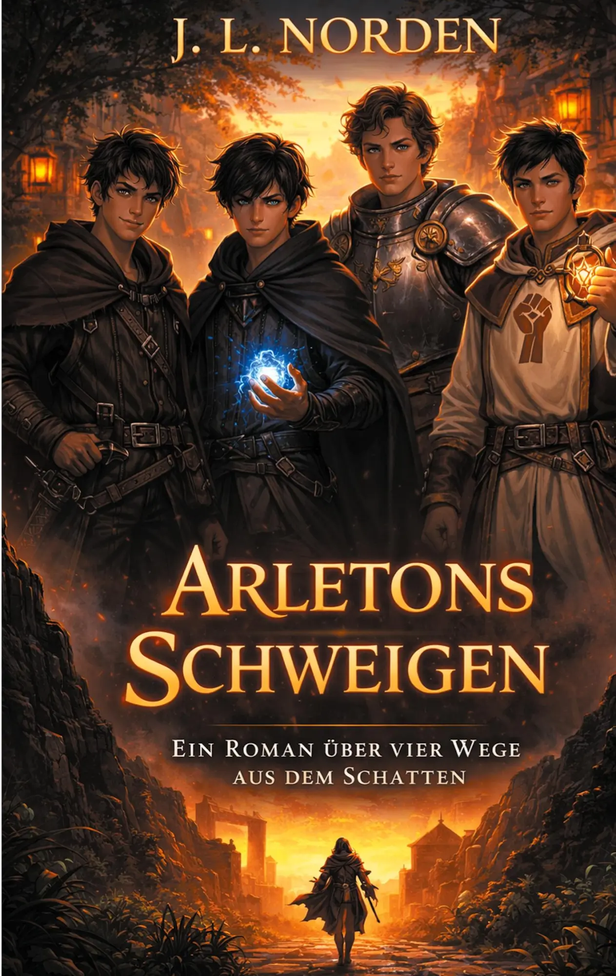 Cover: 9783819282829 | Arletons Schweigens | Ein Roman über vier Wege aus dem Schatten | Buch