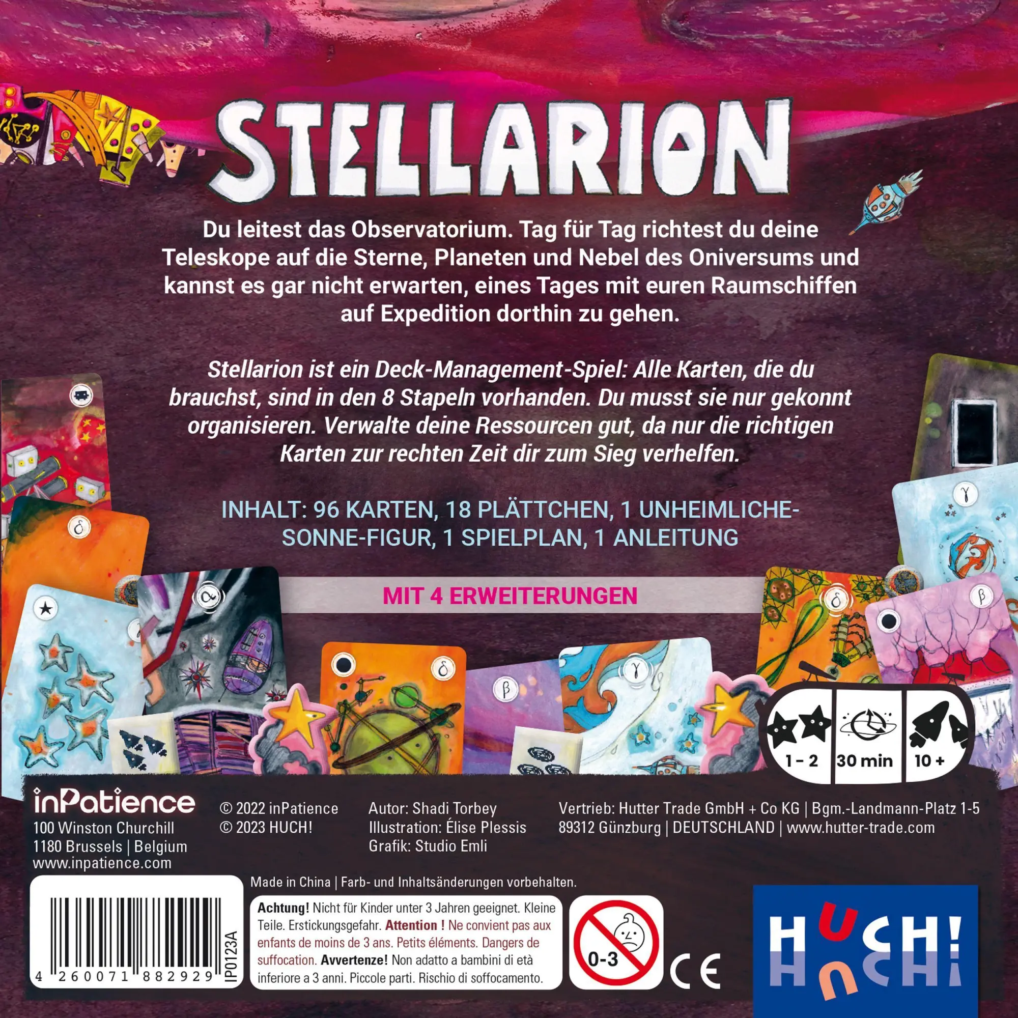 Bild: 4260071882929 | Stellarion | Shadi Torbey | Spiel | 882929 | Deutsch | 2023 | HUCH!