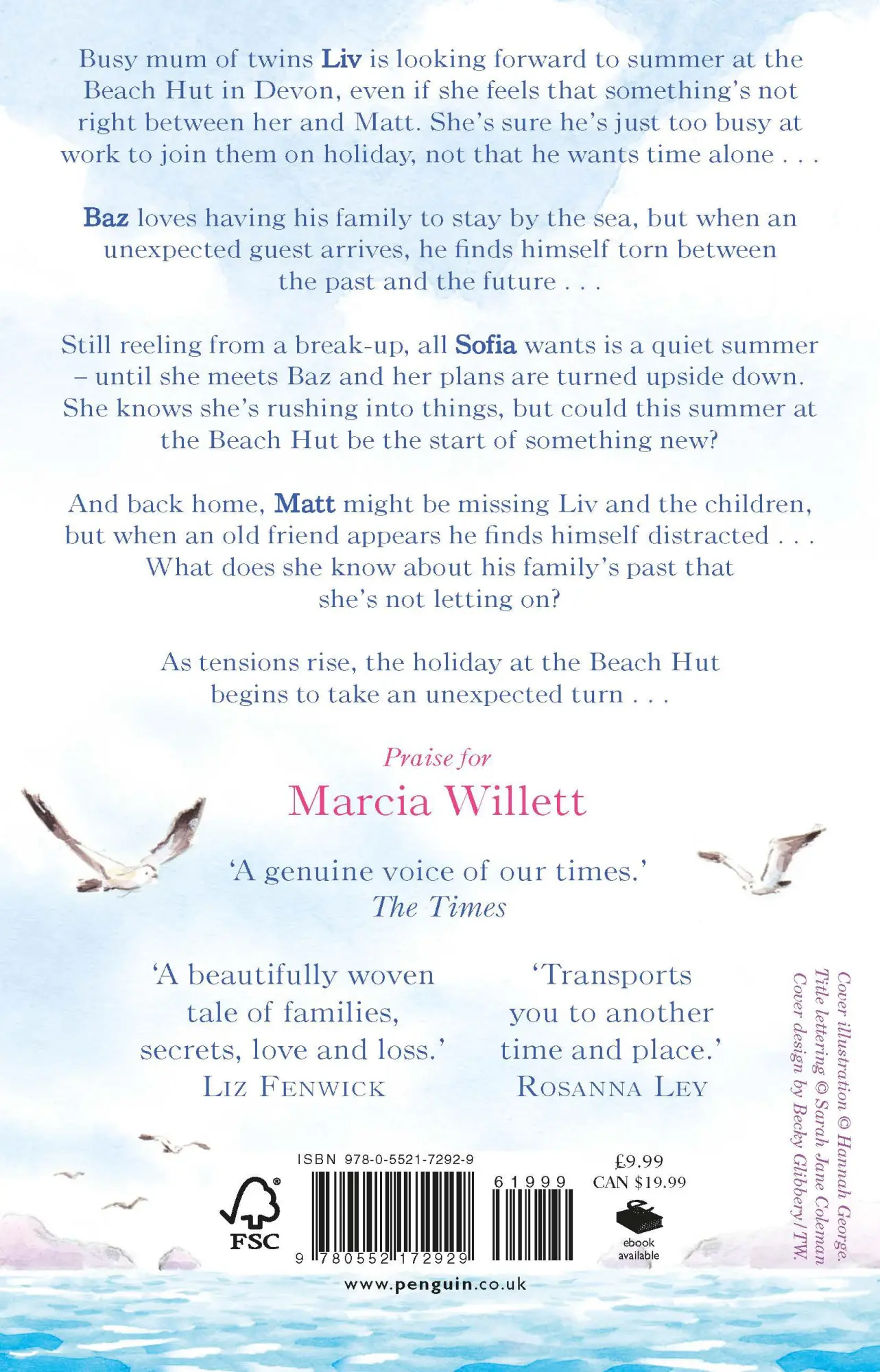 Rückseite: 9780552172929 | Seven Days in Summer | Marcia Willett | Taschenbuch | Englisch | 2018