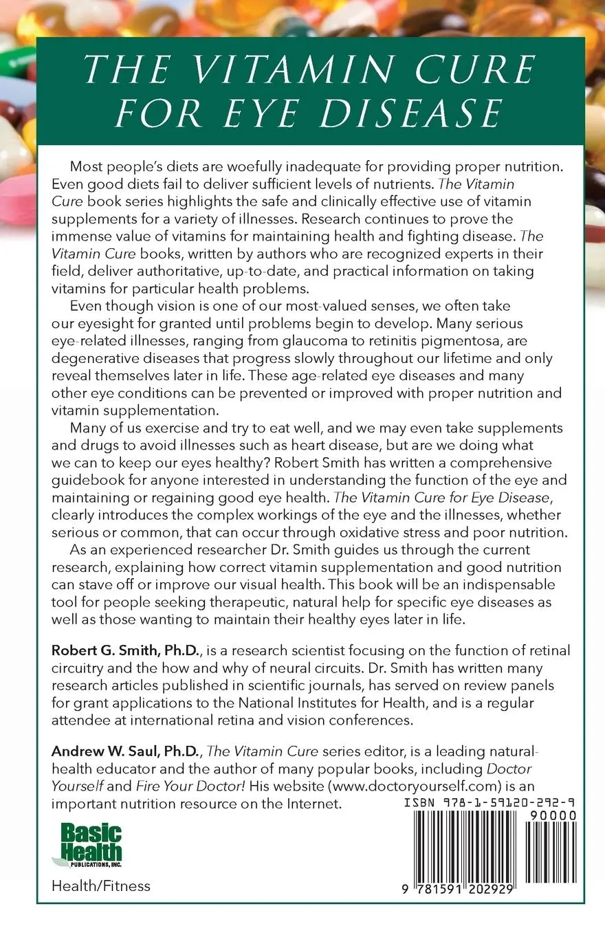 Rückseite: 9781591202929 | The Vitamin Cure for Eye Disease | Robert G. Smith | Taschenbuch