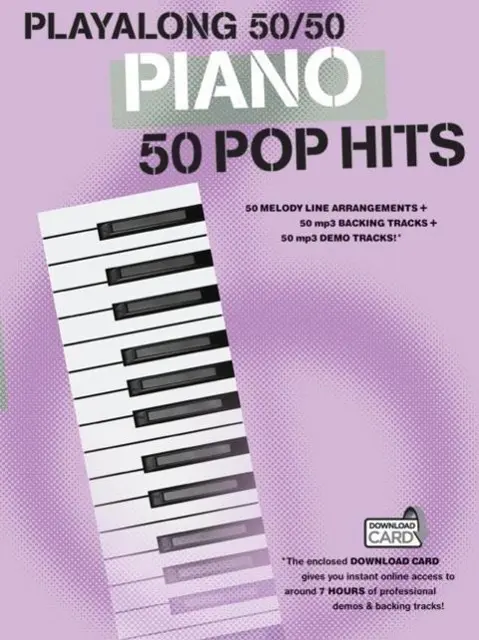 Cover: 9781783052929 | Playalong 50/50 Piano 50 Pop Hits | Music Sales | Taschenbuch | Buch