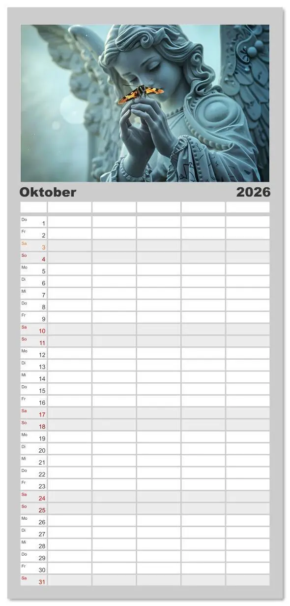 Bild: 9783516612929 | Familienplaner 2026 - Schattenkuss - Tiere in den Armen der Nacht...