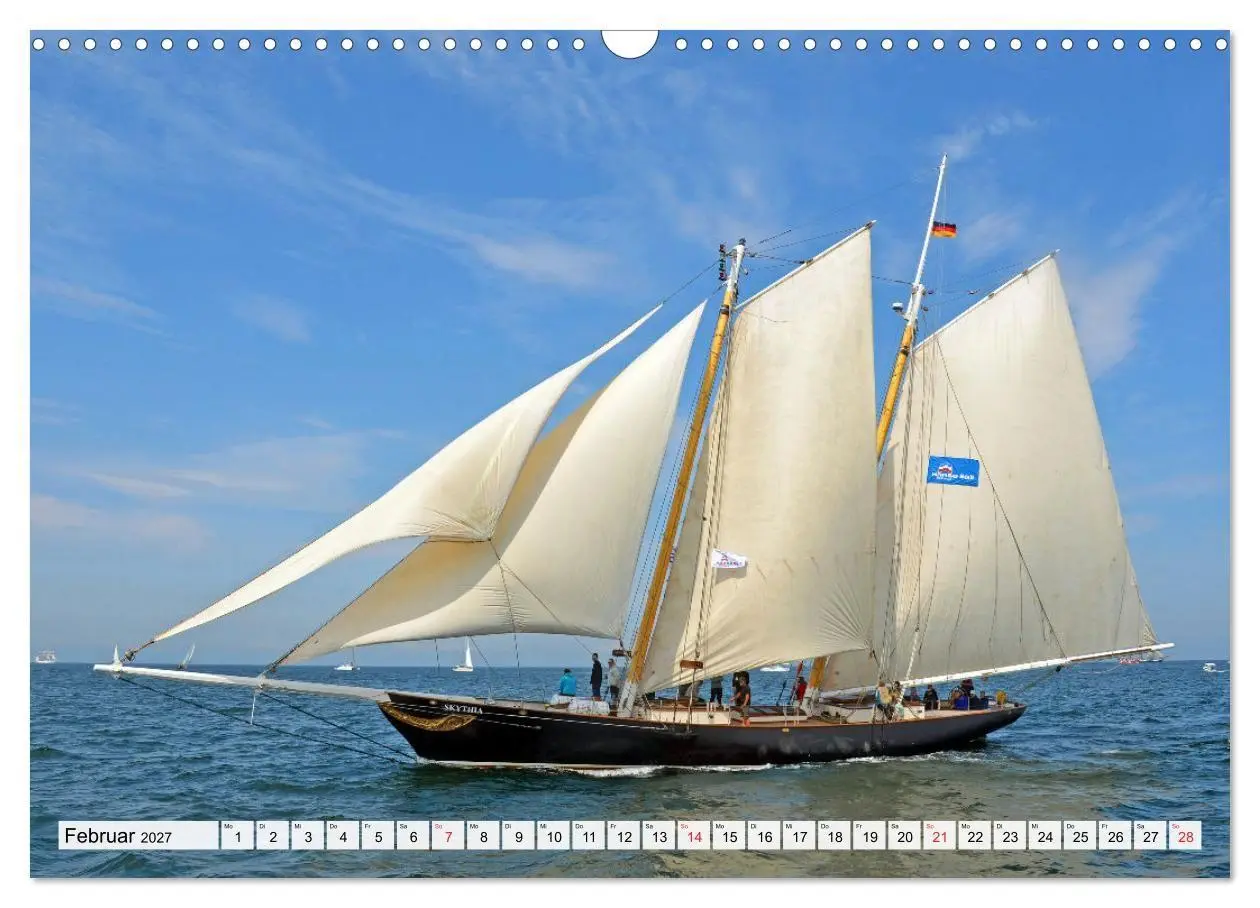 Bild: 9783569632929 | Die HANSE SAIL Das große Seglertreffen in Rostock (Wandkalender...