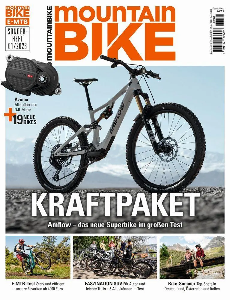 Cover: 9783613322929 | mountainBIKE - E-Mountainbike 01/2026 | Taschenbuch | 122 S. | Deutsch