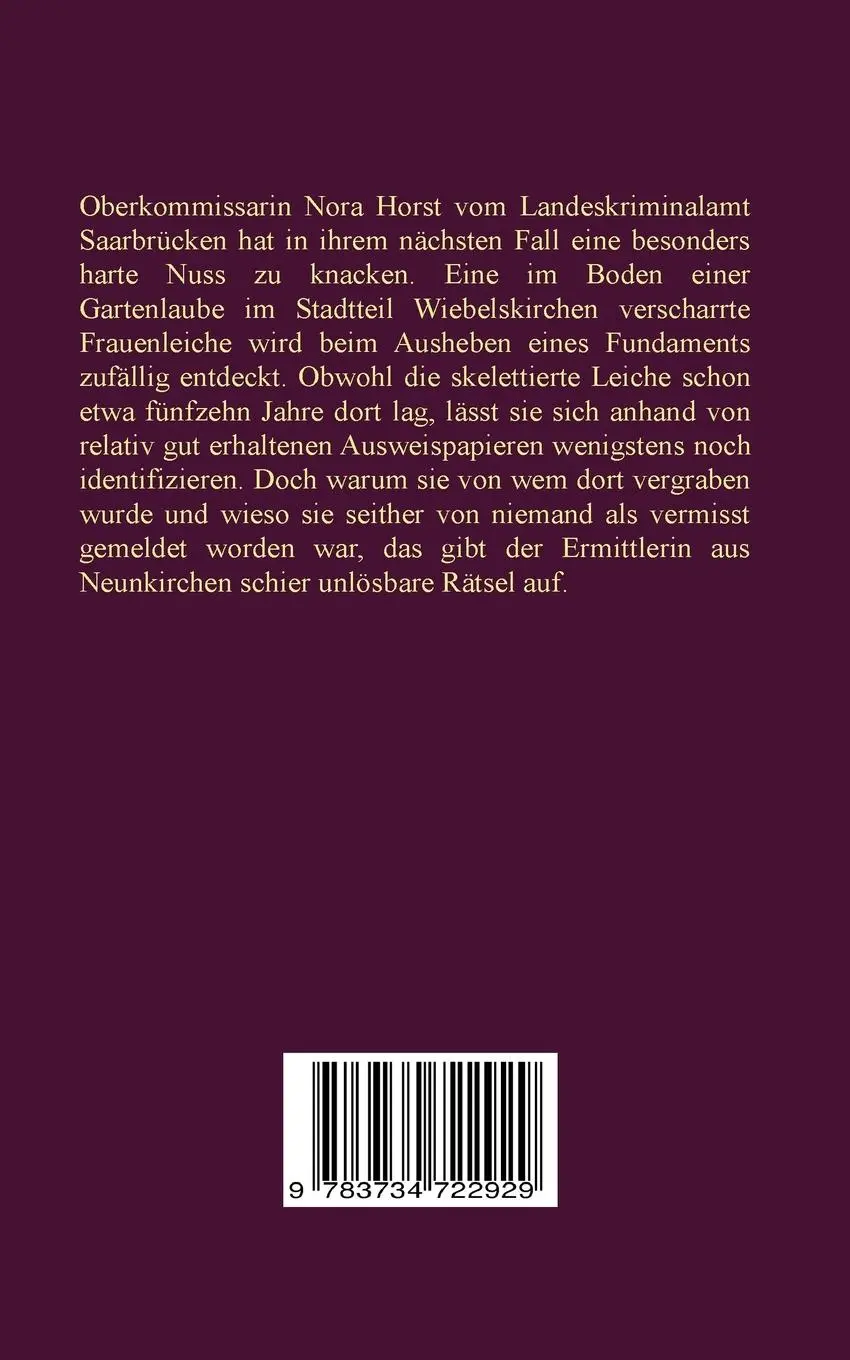 Rückseite: 9783734722929 | NORA HORST - Der Chamäleon-Effekt | ein Cold Case Krimi | Raimund Eich