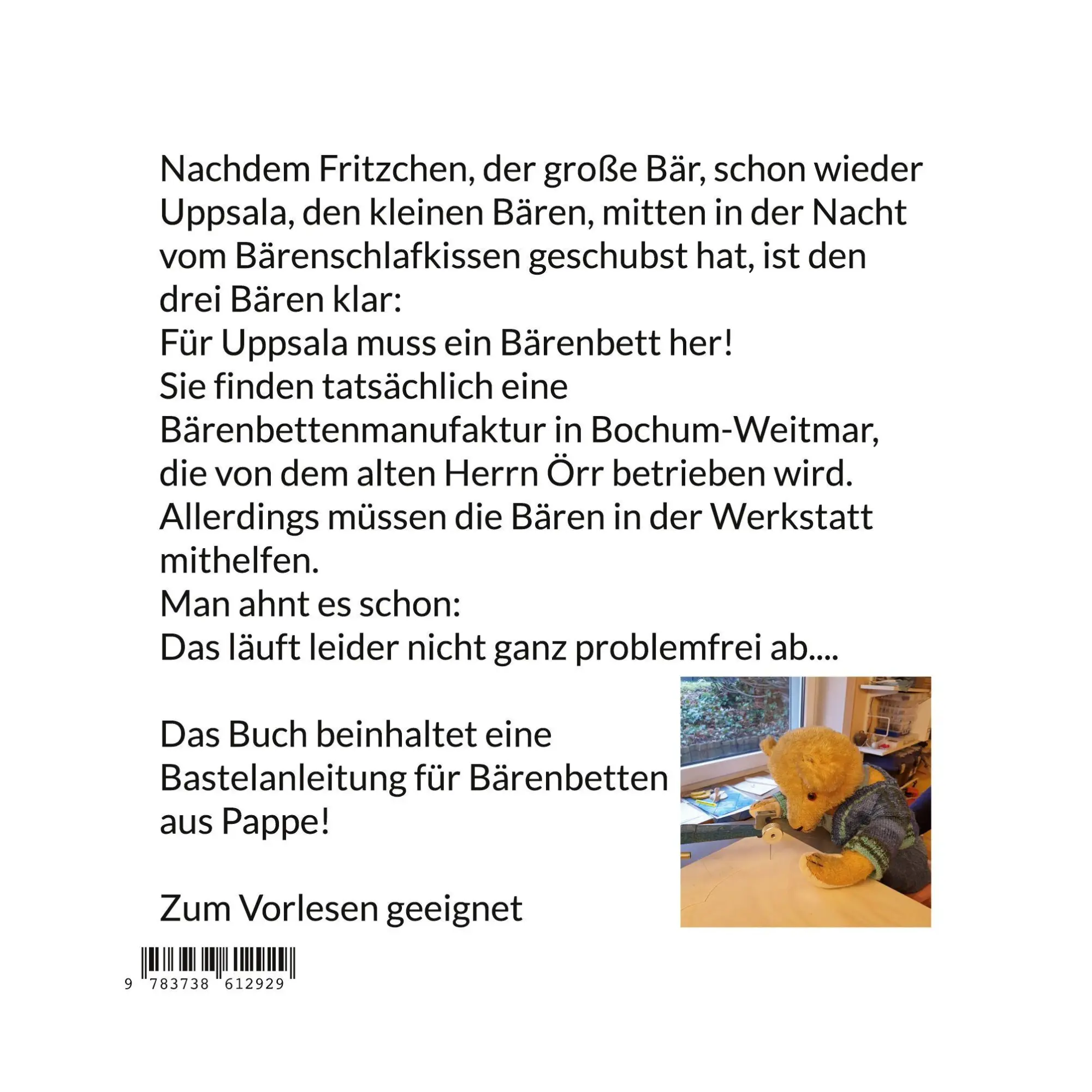 Rückseite: 9783738612929 | Schlaf, Bärchen, schlaf! | Carola Mehring (u. a.) | Taschenbuch | 2023