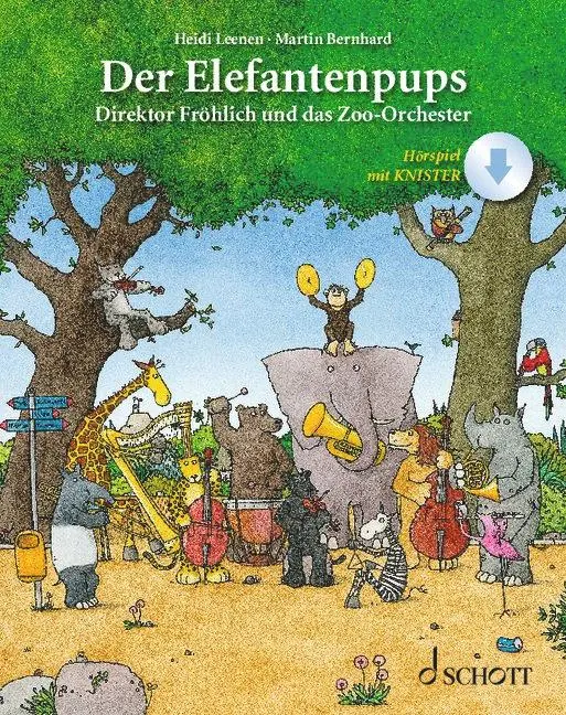 Cover: 9783795732929 | Der Elefantenpups | Direktor Fröhlich und das Zoo-Orchester | Leenen