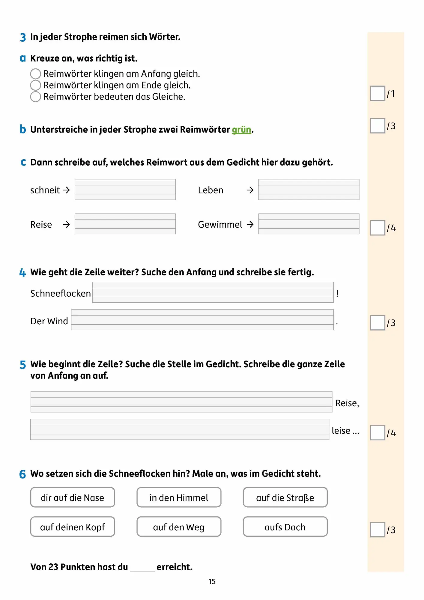 Bild: 9783881002929 | Lesetests in Deutsch - Lernzielkontrollen 2. Klasse, A4- Heft | Heiß