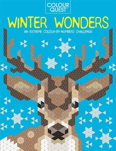 Cover: 9781789293029 | Colour Quest®: Winter Wonders | An Extreme Colour by Numbers Challenge