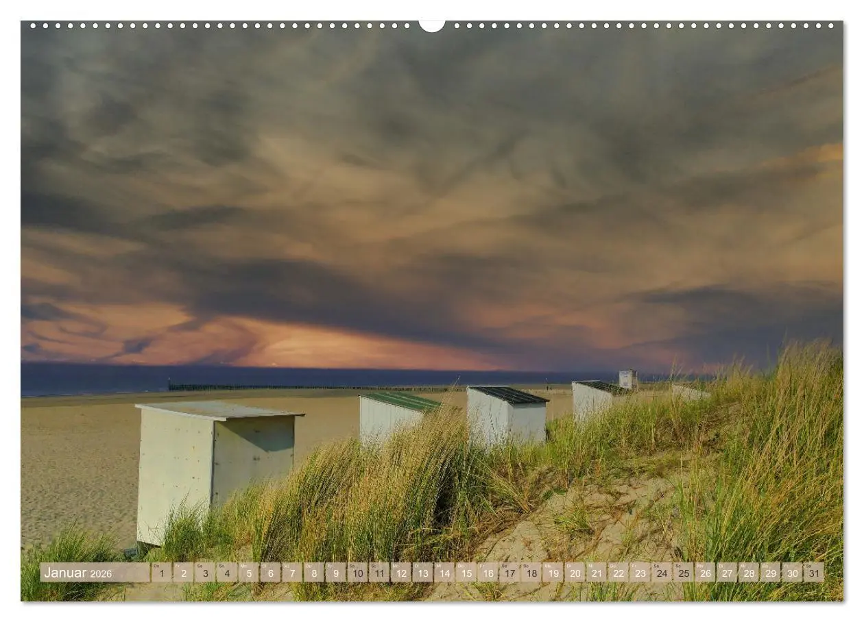 Bild: 9783457273029 | Zeeland - Wasser, Sand und Meer (Wandkalender 2026 DIN A2 quer),...