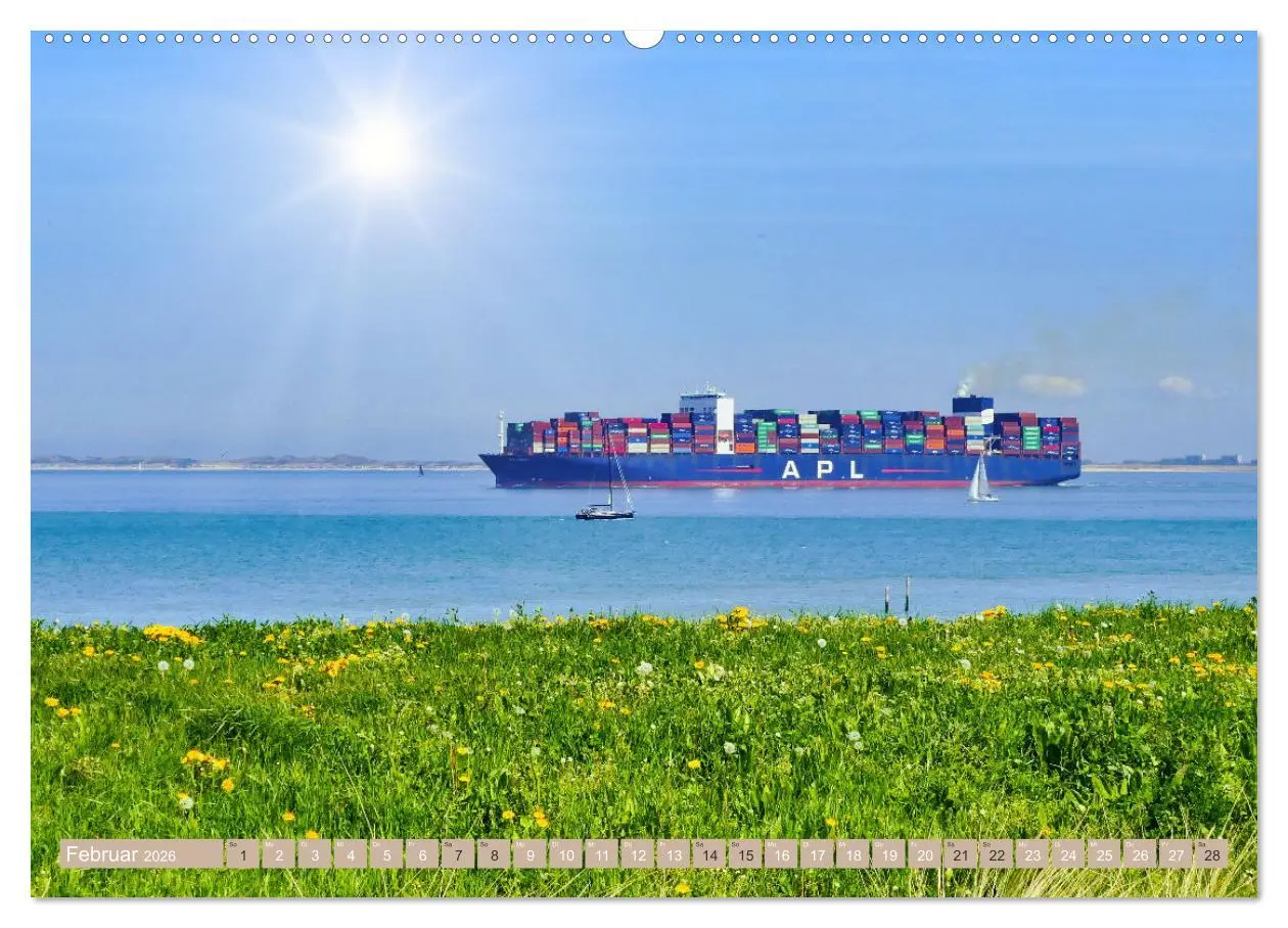 Bild: 9783457273029 | Zeeland - Wasser, Sand und Meer (Wandkalender 2026 DIN A2 quer),...