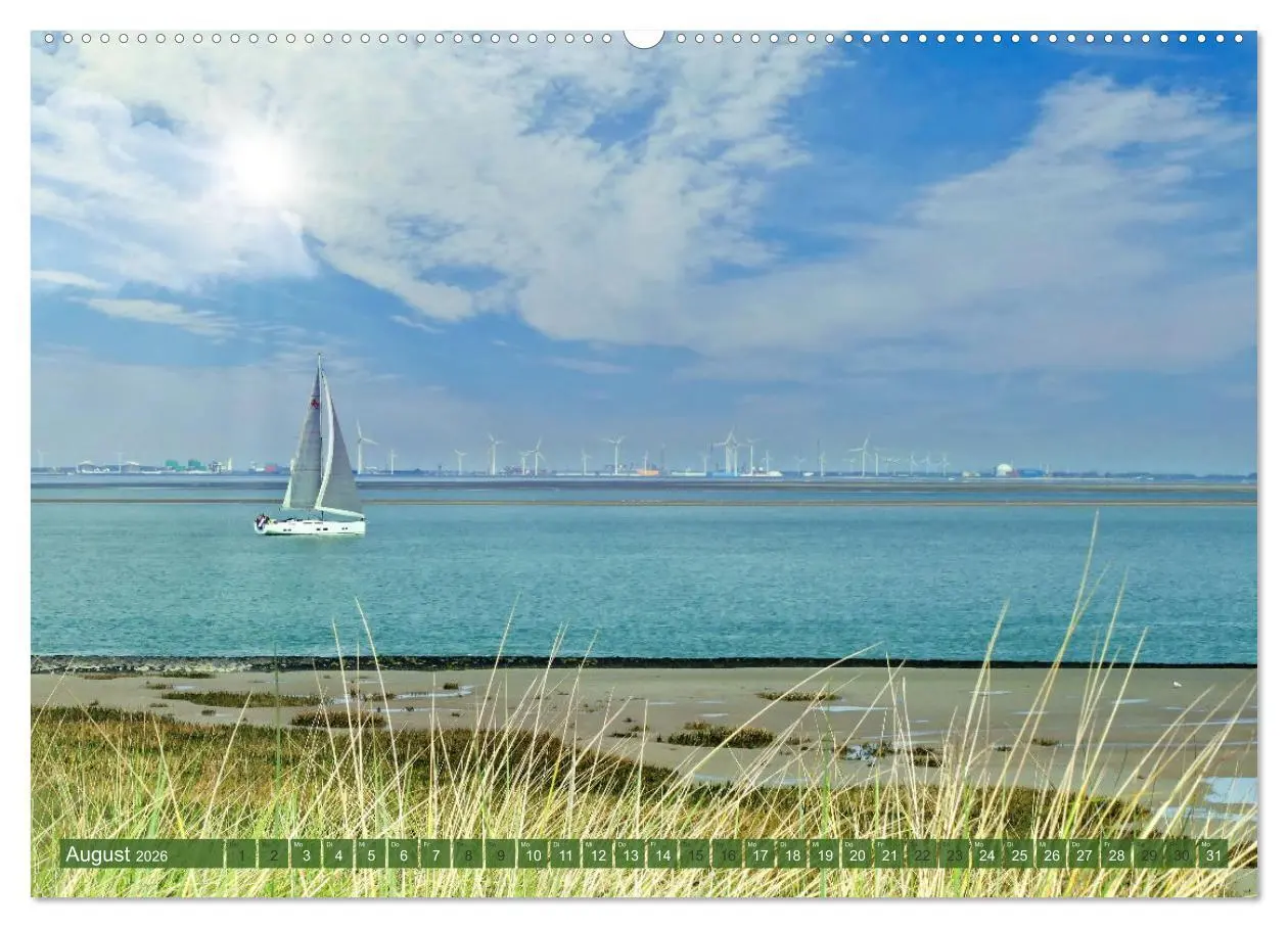Bild: 9783457273029 | Zeeland - Wasser, Sand und Meer (Wandkalender 2026 DIN A2 quer),...