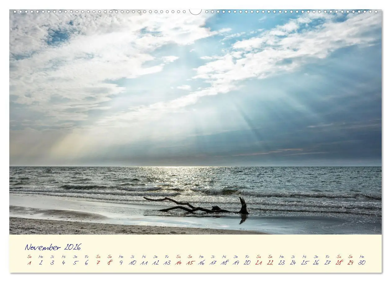Bild: 9783457413029 | OSTSEEGLÜCK - Glücksmomente auf dem Darß (Wandkalender 2026 DIN A2...