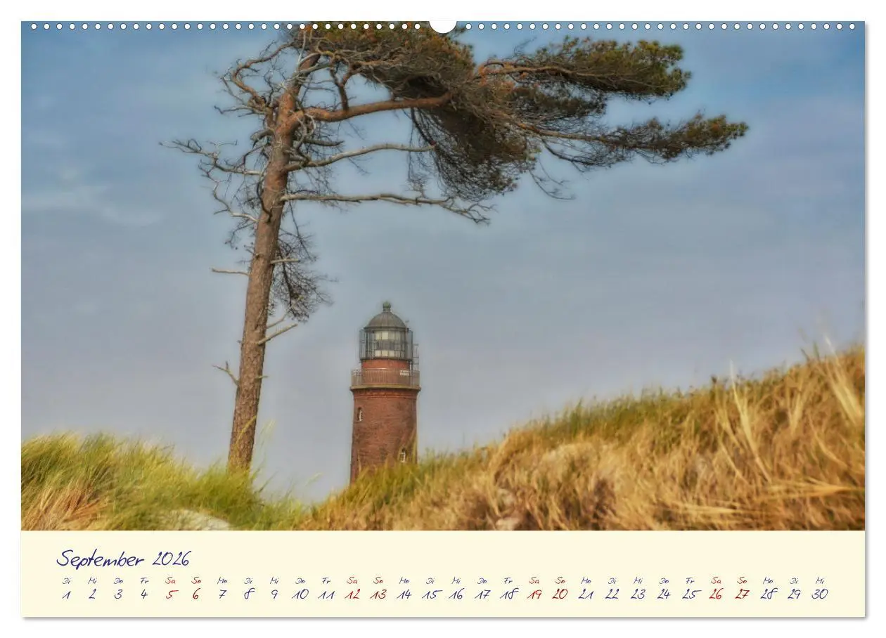 Bild: 9783457413029 | OSTSEEGLÜCK - Glücksmomente auf dem Darß (Wandkalender 2026 DIN A2...