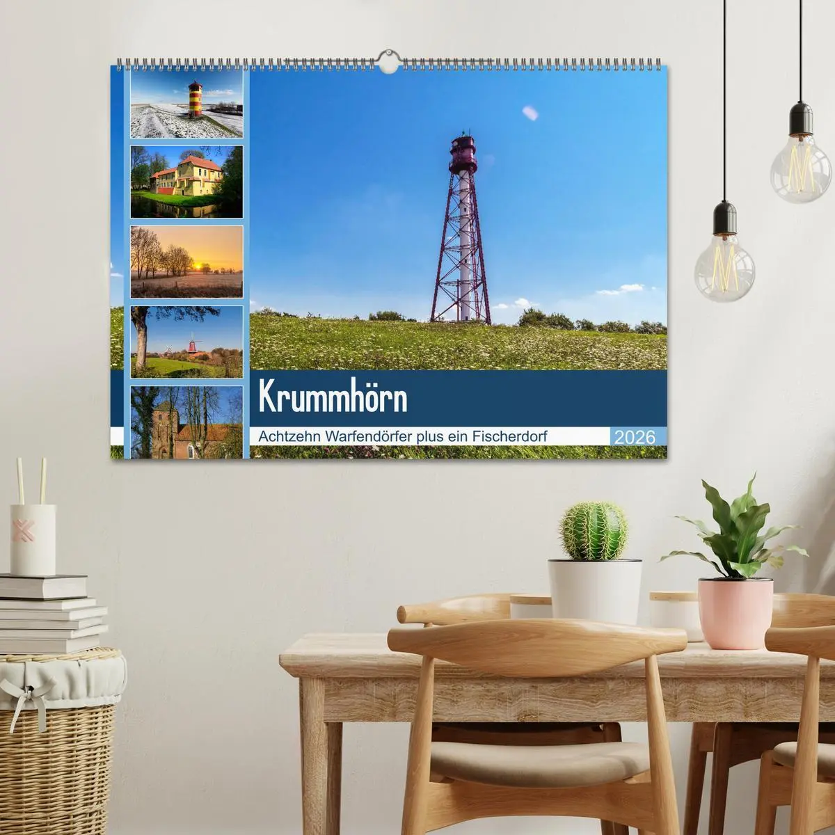 Bild: 9783457893029 | KRUMMHÖRN Achtzehn Warfendörfer plus ein Fischerdorf (Wandkalender...