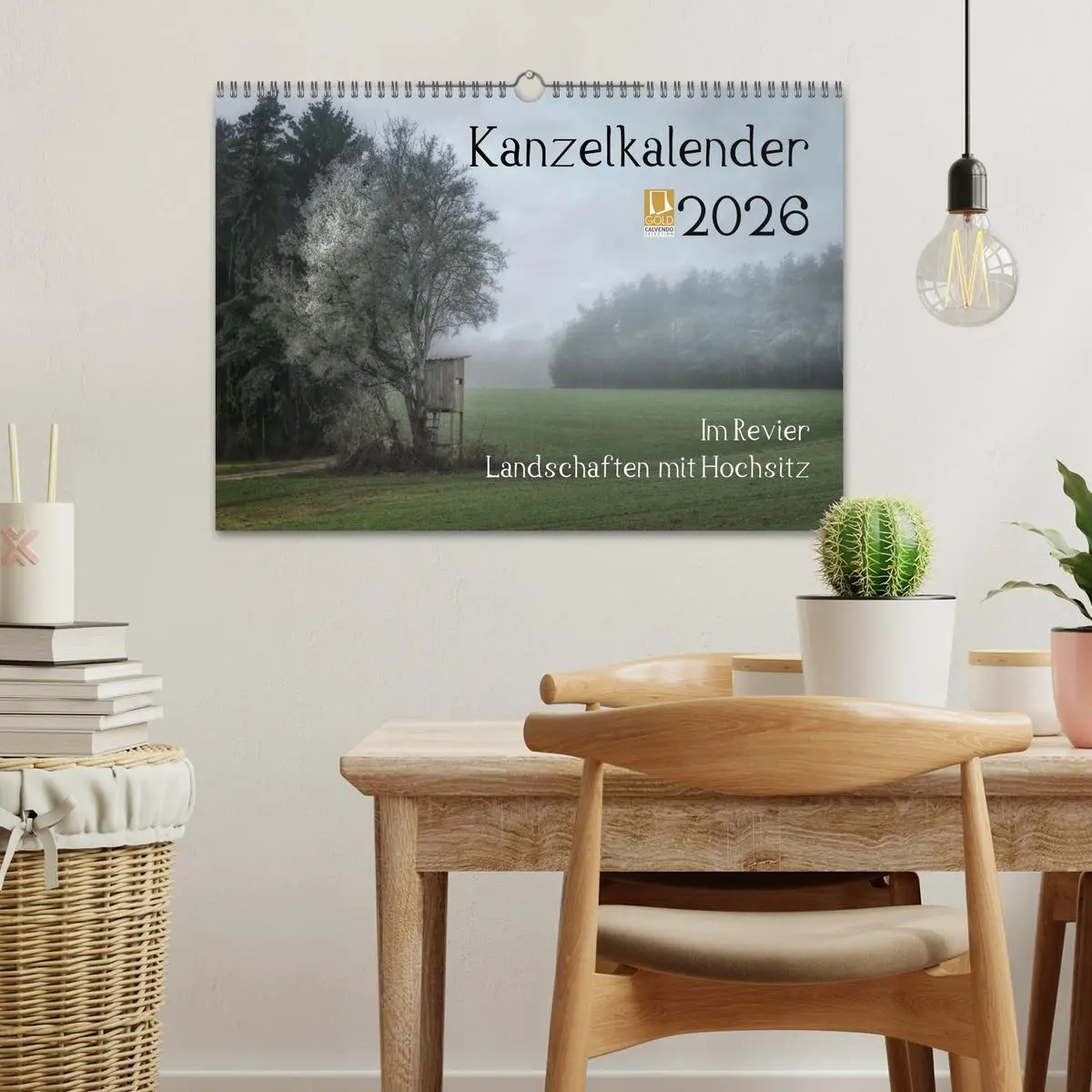 Bild: 9783516123029 | Kanzelkalender 2026 (Wandkalender 2026 DIN A3 quer), CALVENDO...