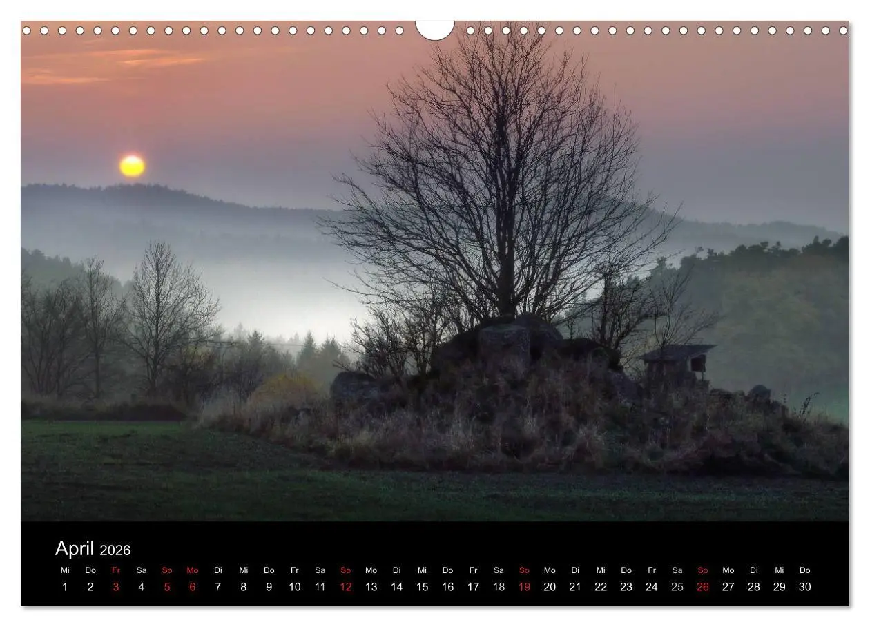 Bild: 9783516123029 | Kanzelkalender 2026 (Wandkalender 2026 DIN A3 quer), CALVENDO...