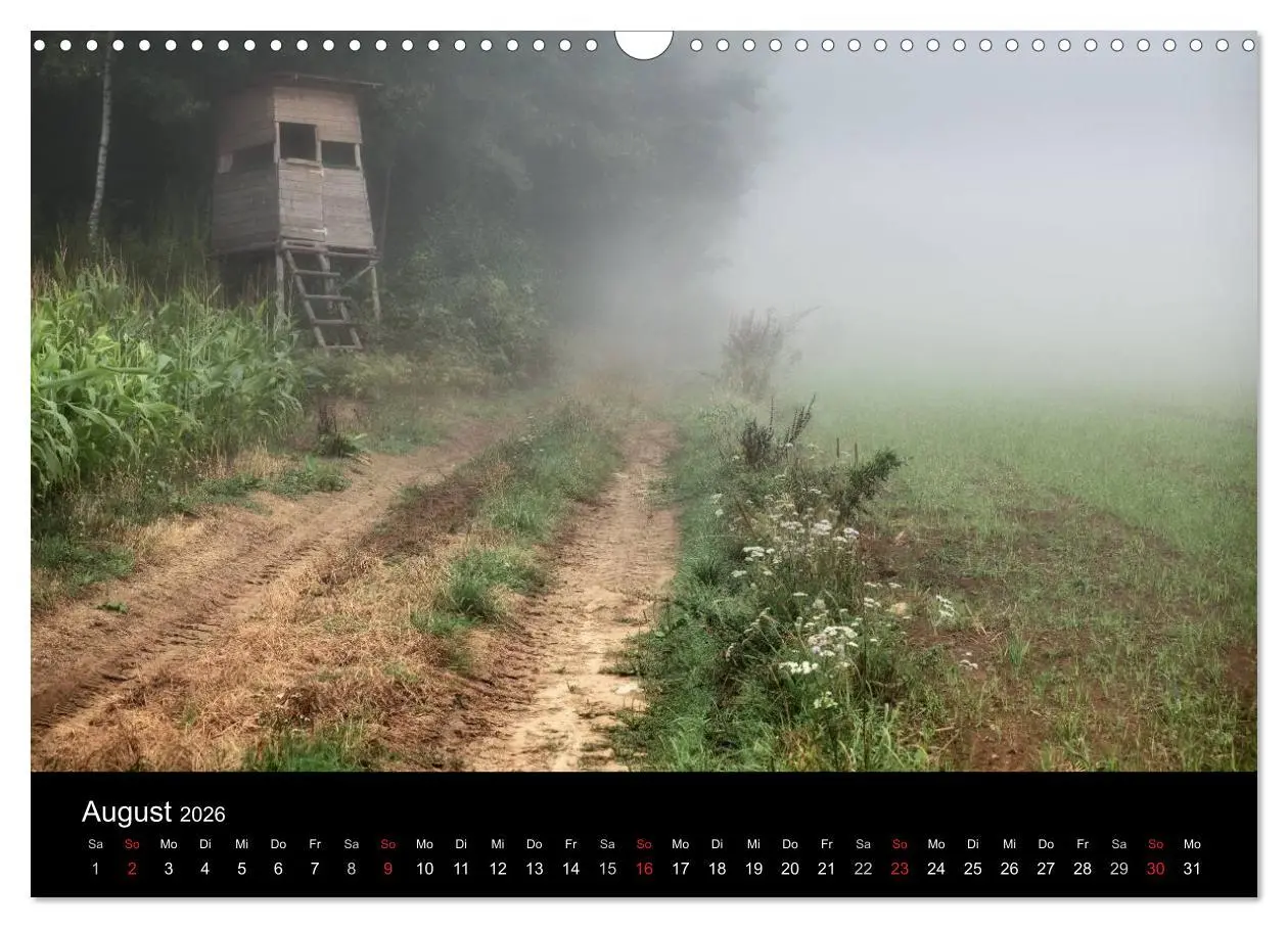 Bild: 9783516123029 | Kanzelkalender 2026 (Wandkalender 2026 DIN A3 quer), CALVENDO...