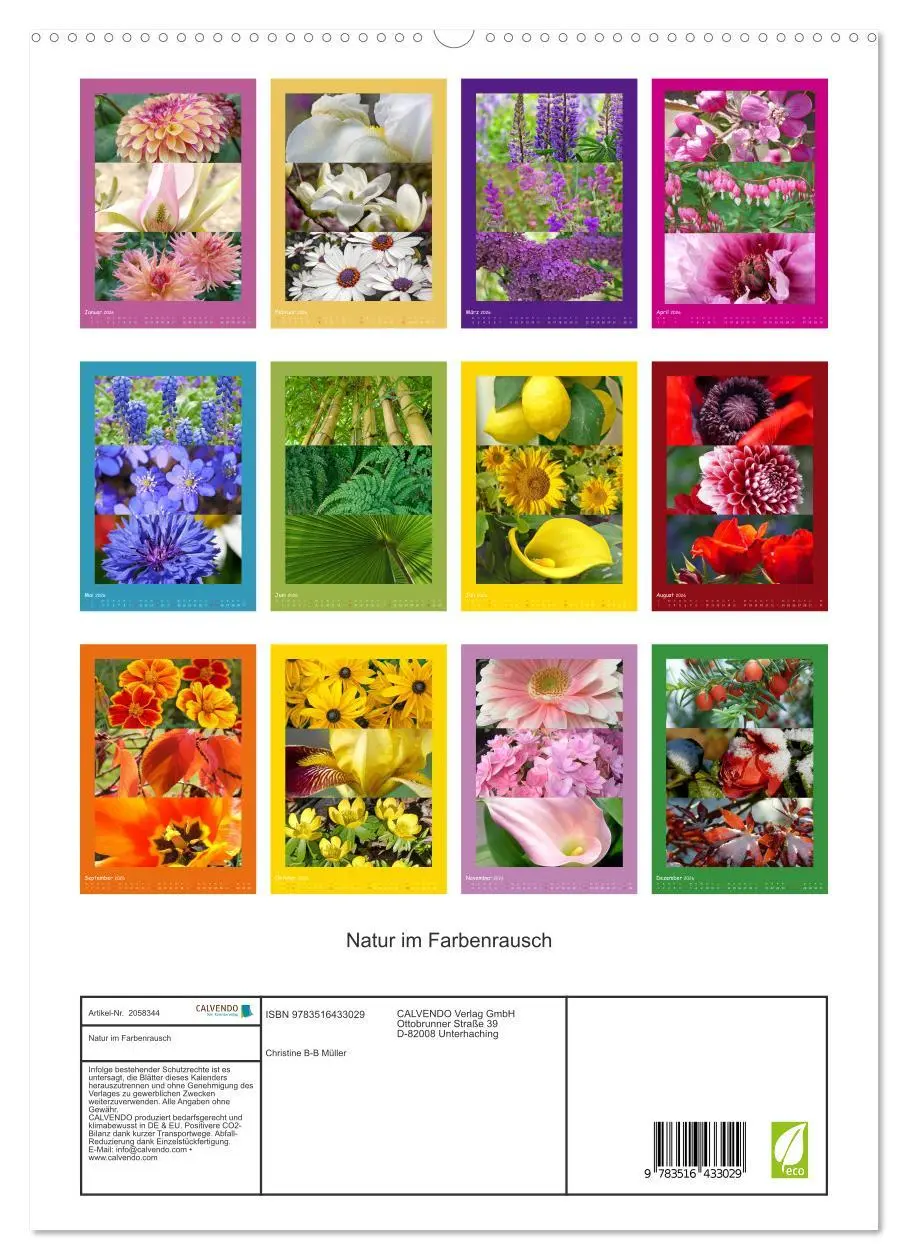 Bild: 9783516433029 | Natur im Farbenrausch (hochwertiger Premium Wandkalender 2026 DIN...
