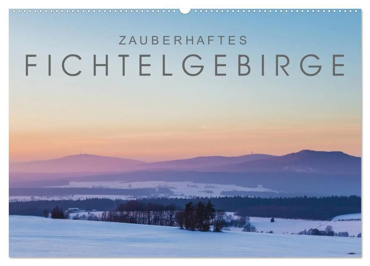 Cover: 9783569903029 | Zauberhaftes Fichtelgebirge (Wandkalender 2027 DIN A2 quer),...