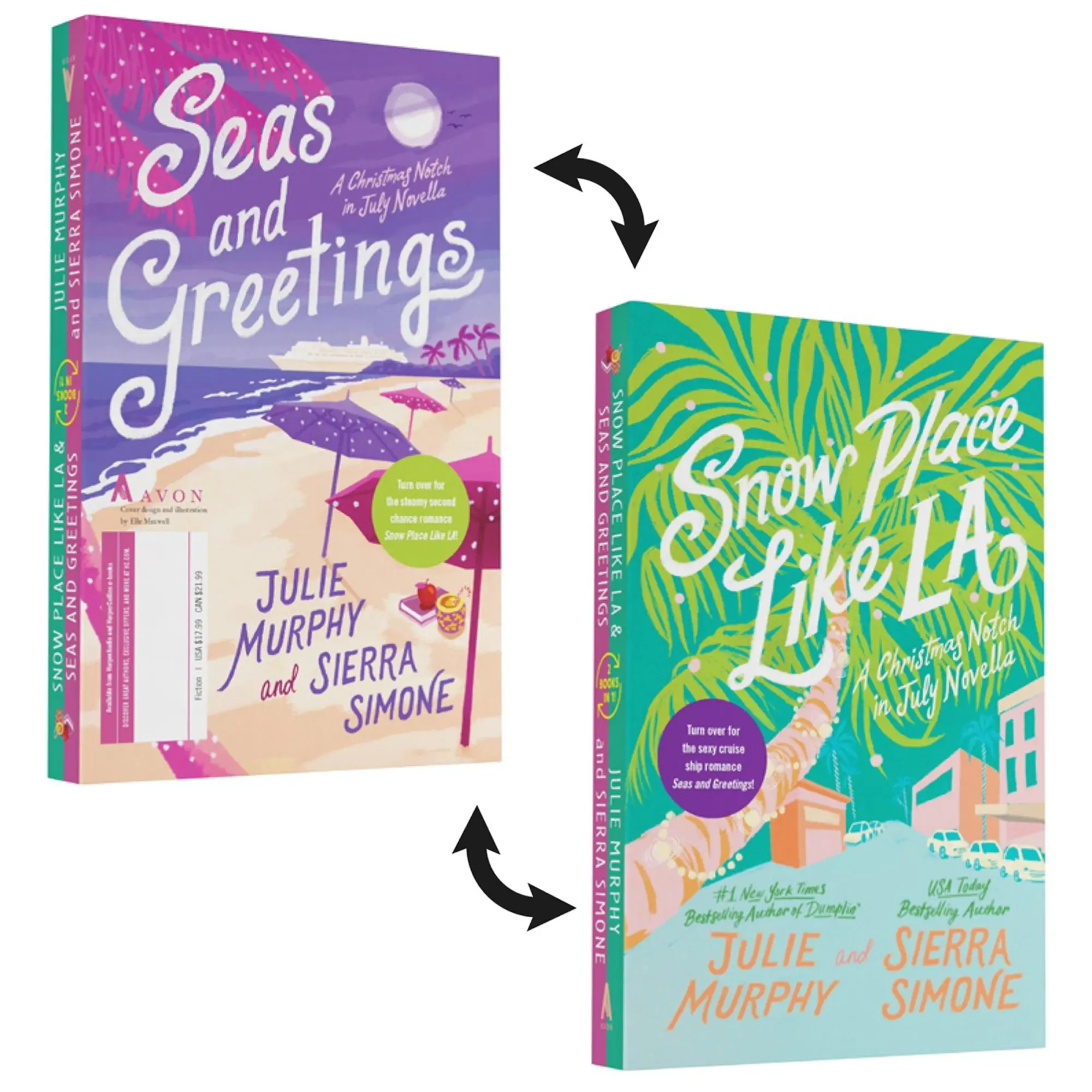 Cover: 9780063443129 | Snow Place Like La and Seas and Greetings | Julie Murphy (u. a.)
