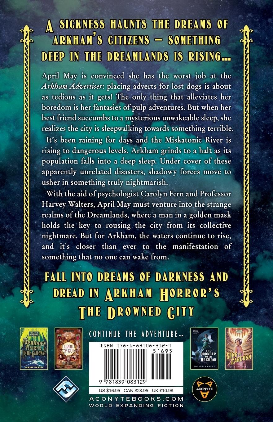 Rückseite: 9781839083129 | The Nightmare Quest of April May | An Arkham Horror Novel | Jones