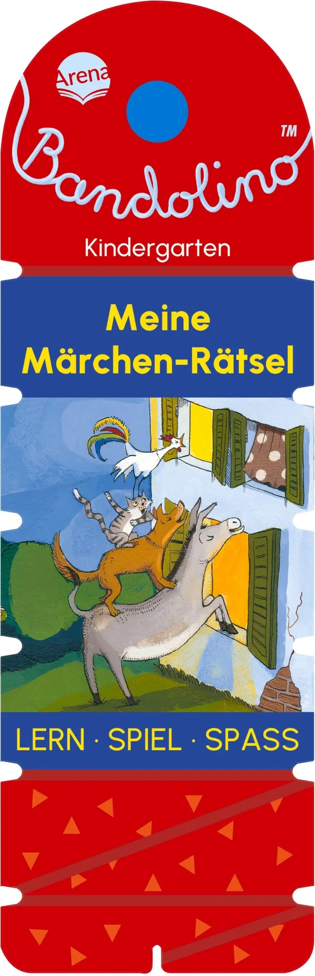Cover: 9783401723129 | Bandolino. Meine Märchen-Rätsel | Friederike Barnhusen | Taschenbuch
